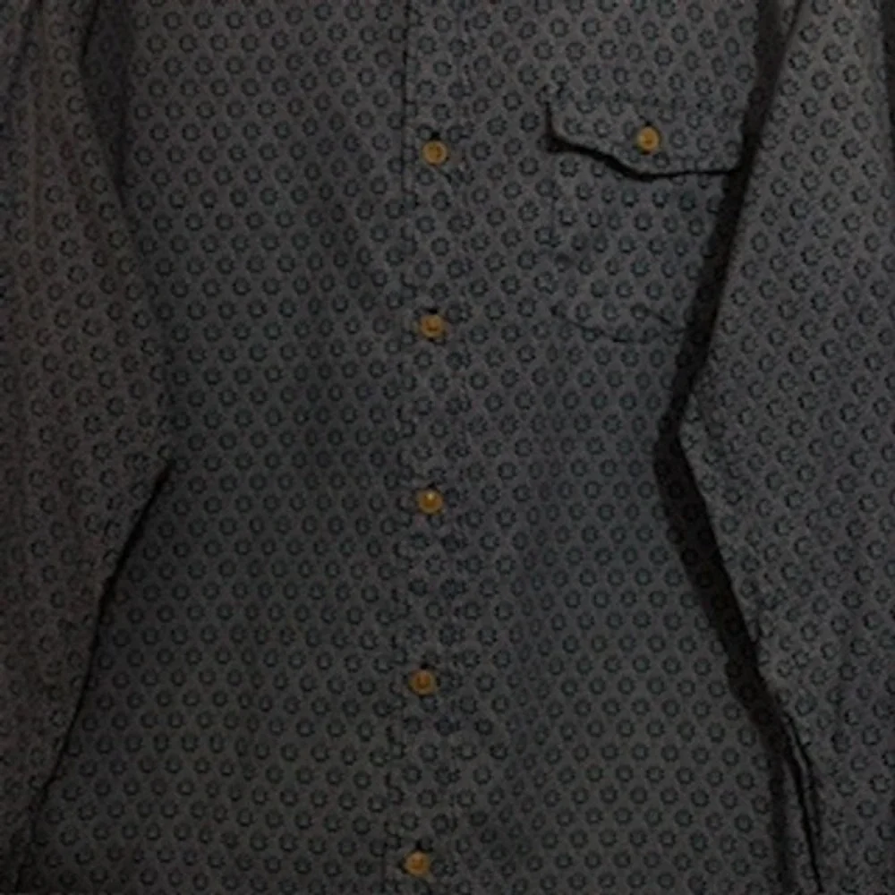 J Crew Men Blue‎ Long Sleeve Button Up Shirt Size Md Heritage Classicore